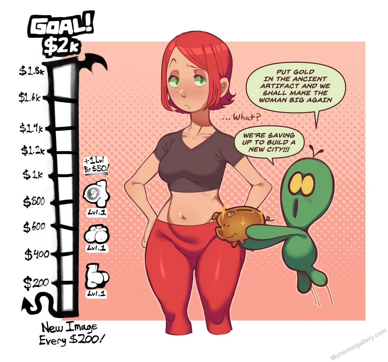 Donation Drive porno comics Cover