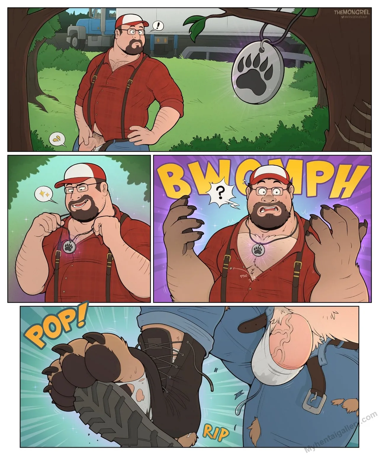 Bear porno comics Cover