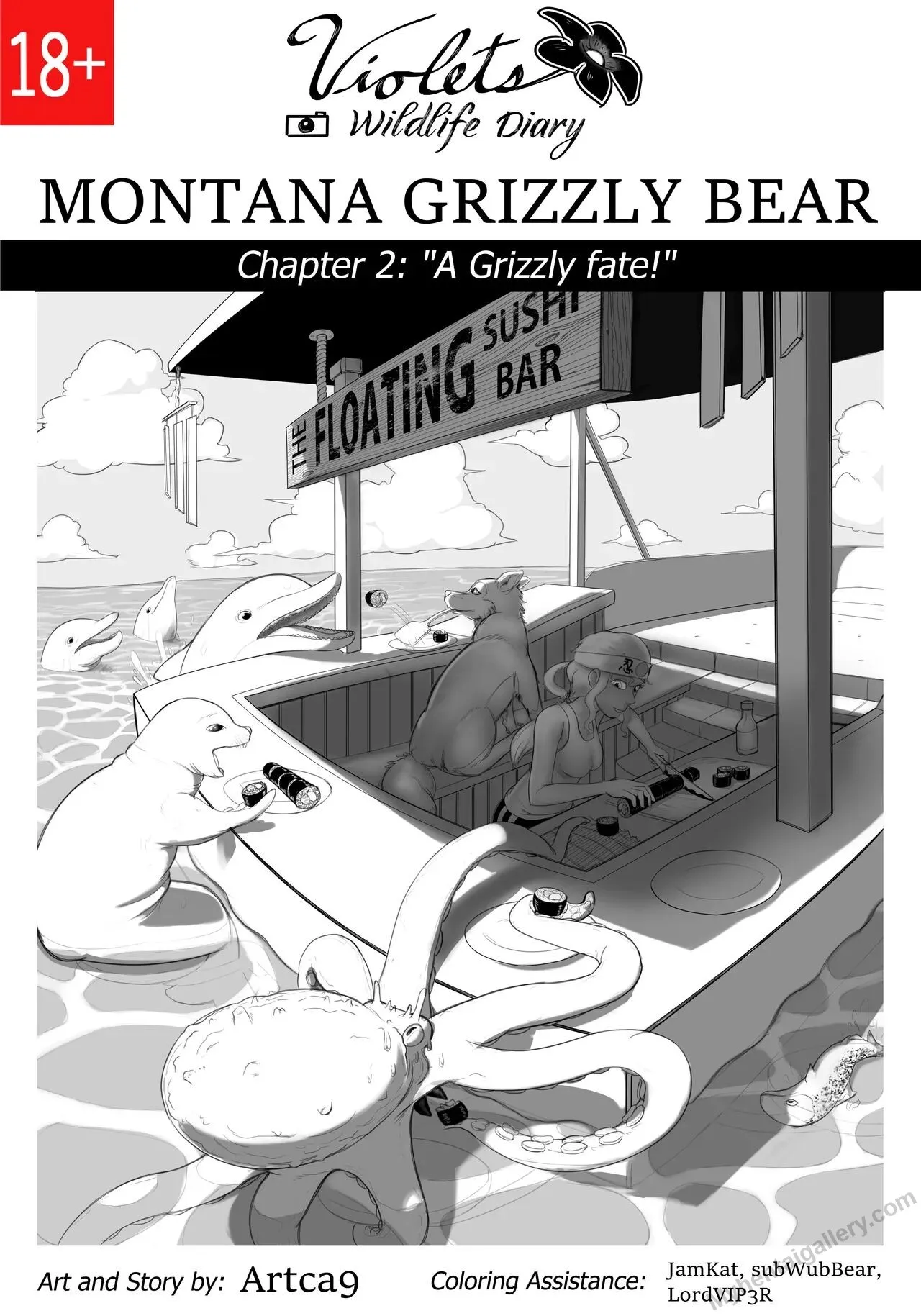 Violets Wildlife Diary 2 - A Grizzly Fate! porno comics