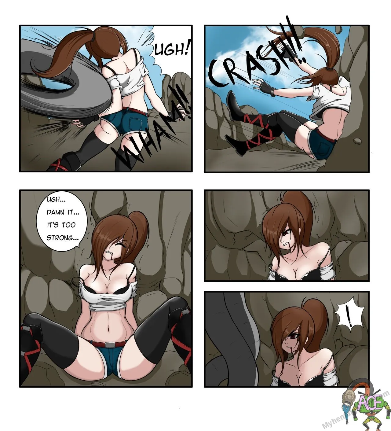 Saira Swallowed porno comics