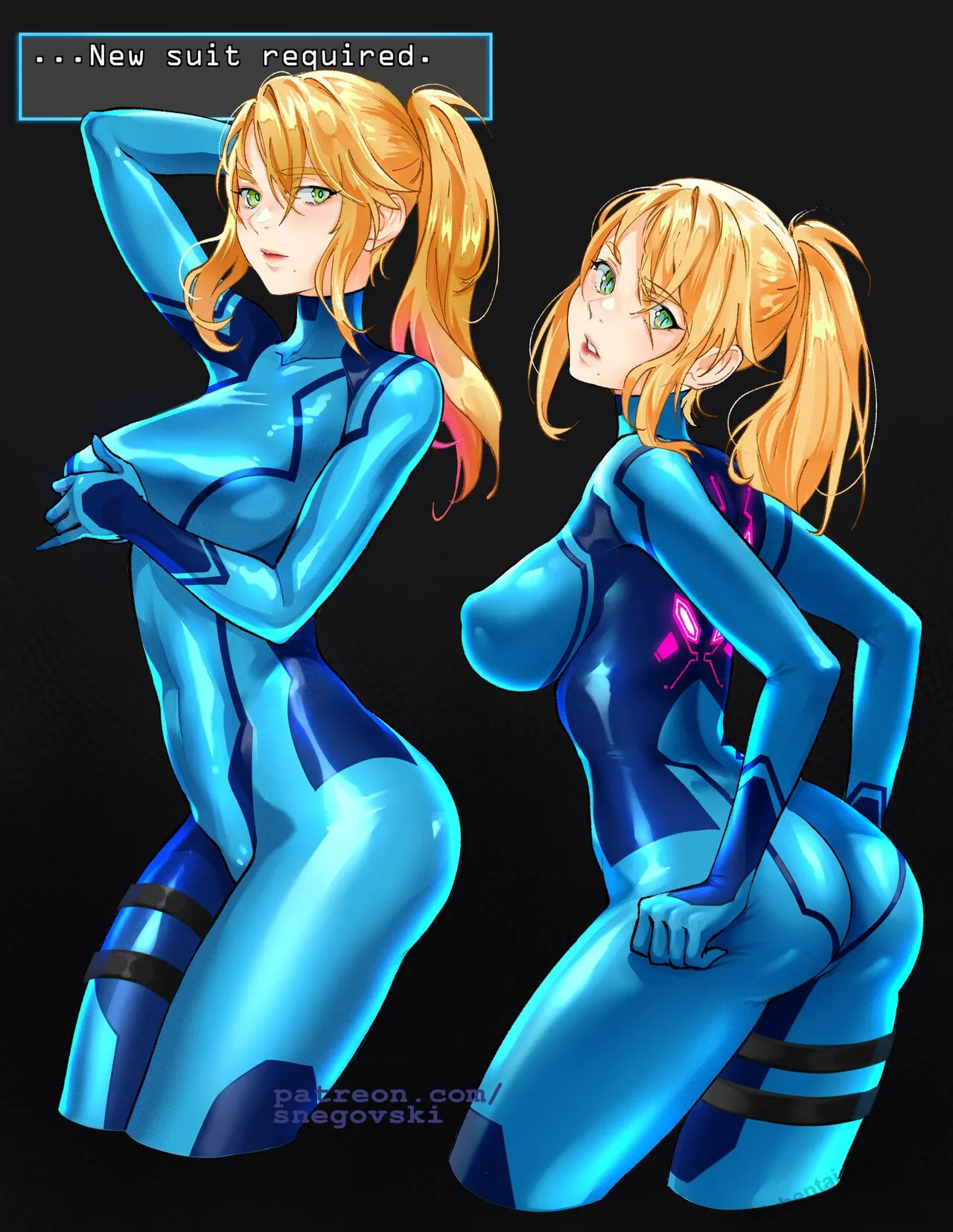Samus Aran Tentacled porno comics Cover