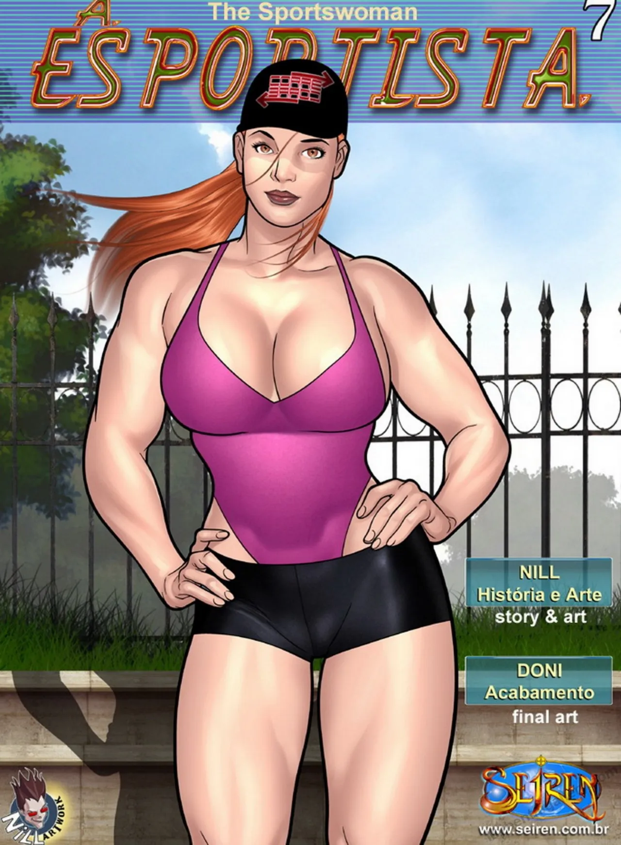 The Sportswoman 7 porno comics Cover