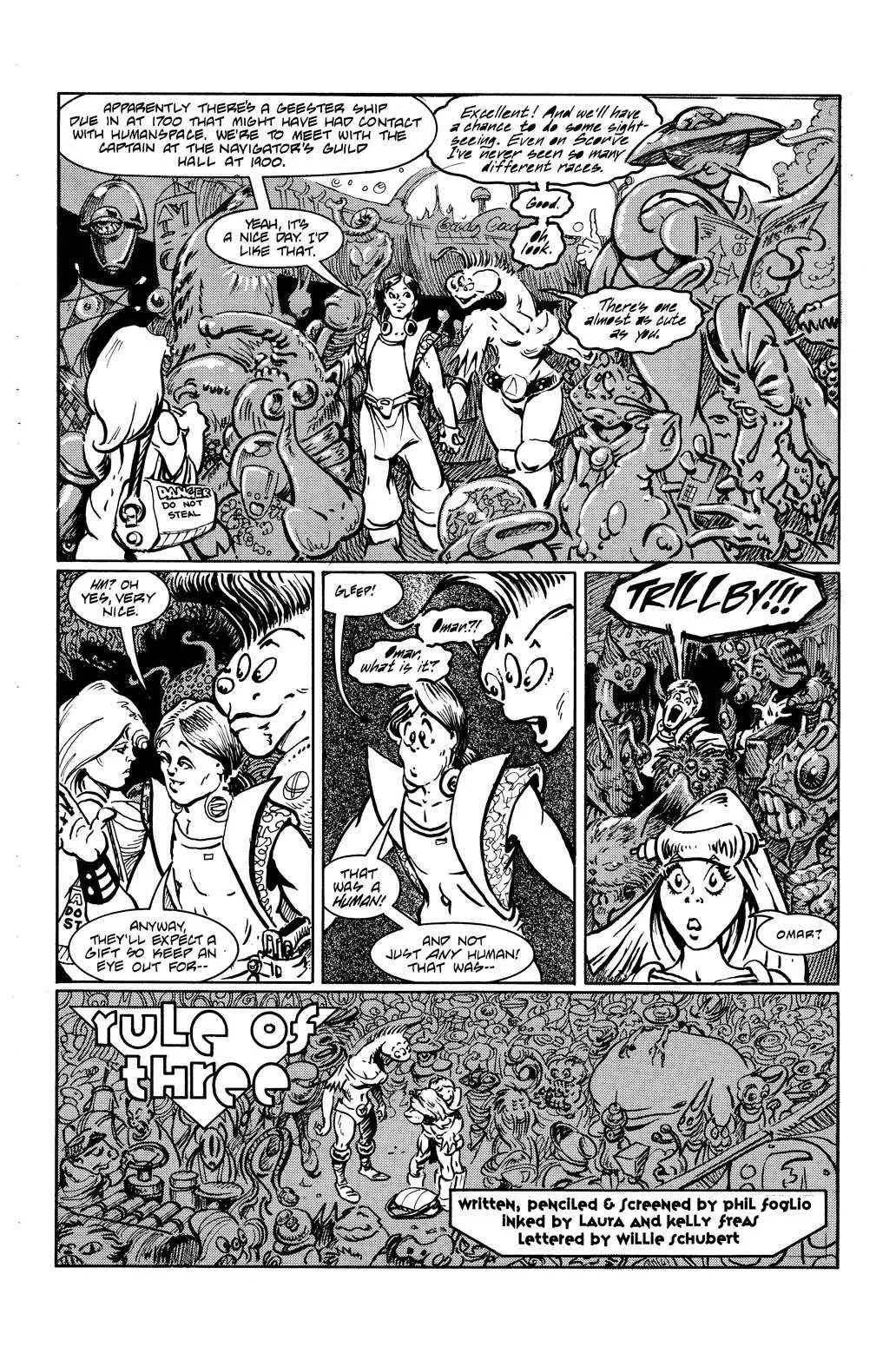 Rule Of Three porno comics Cover