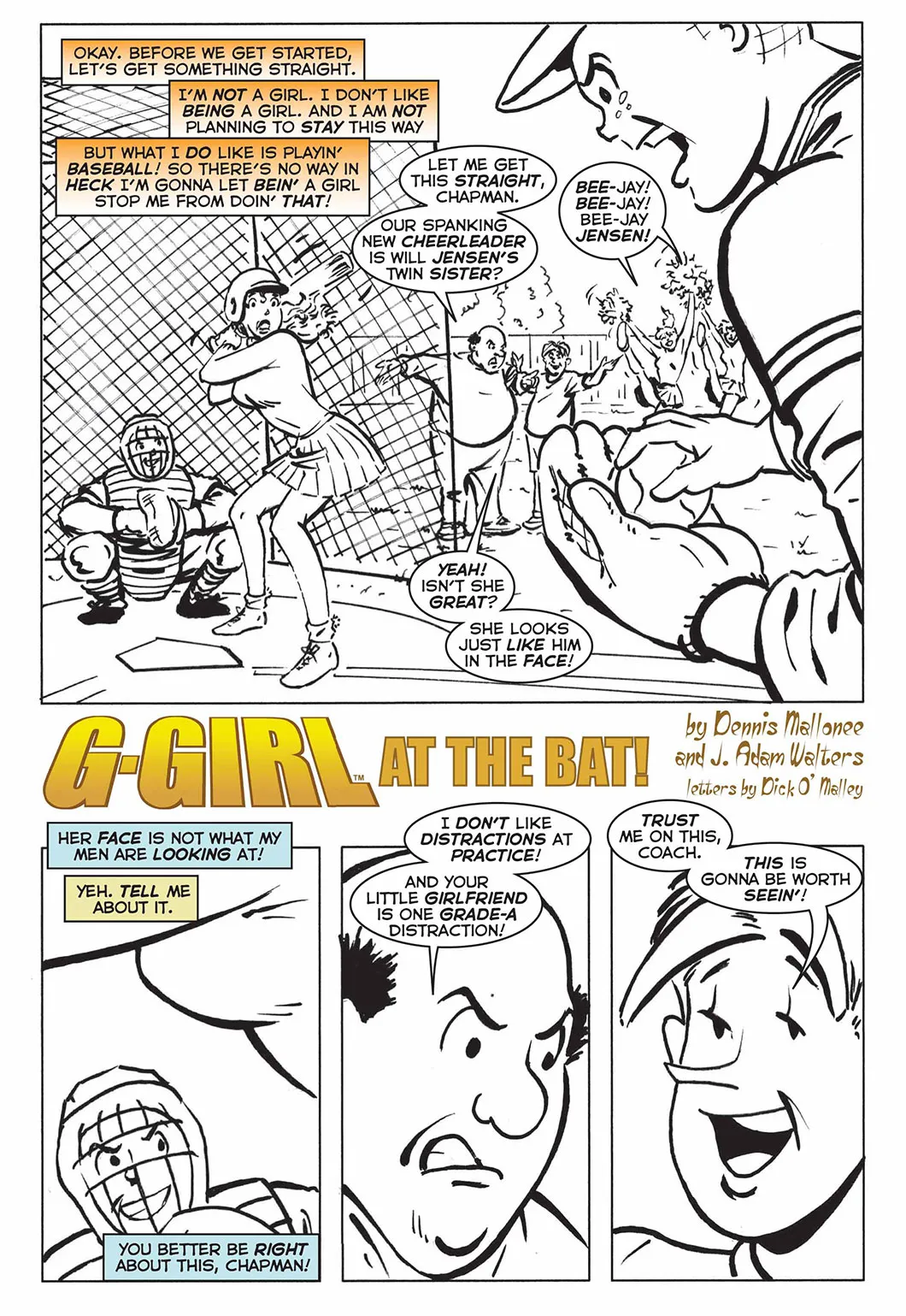 G-Girl - At The Bat porno comics