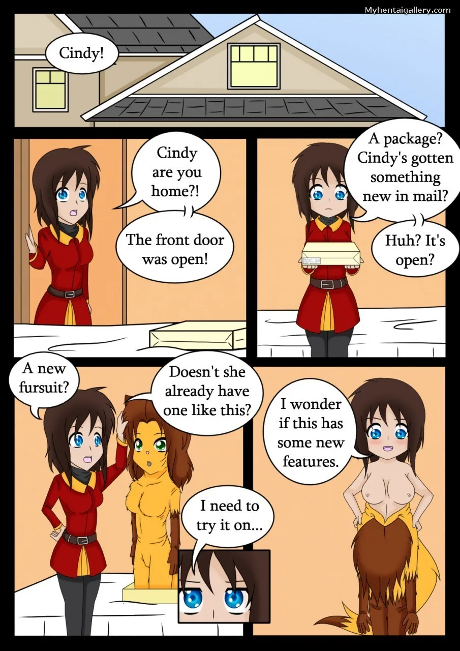 My Fursuit And I 1 porno comics