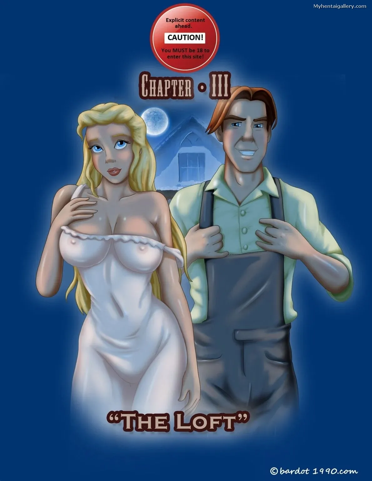 Once Upon A Time In The South 3 - The Loft porno comics Cover