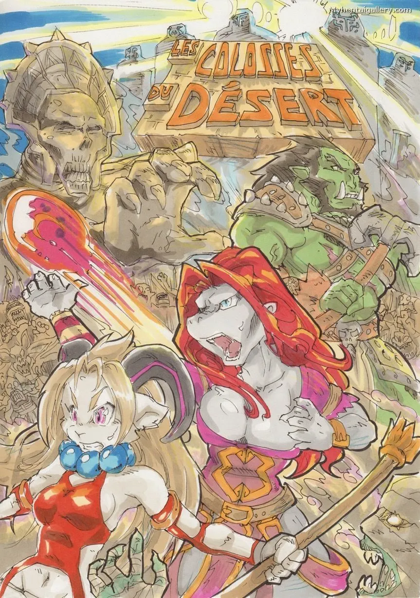 Anubis Stories 4 - Desert Collossus porno comics Cover