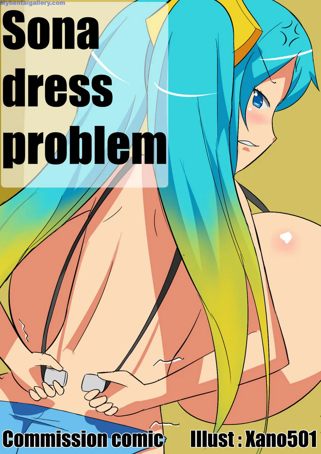 Sona Dress Problem porno comics