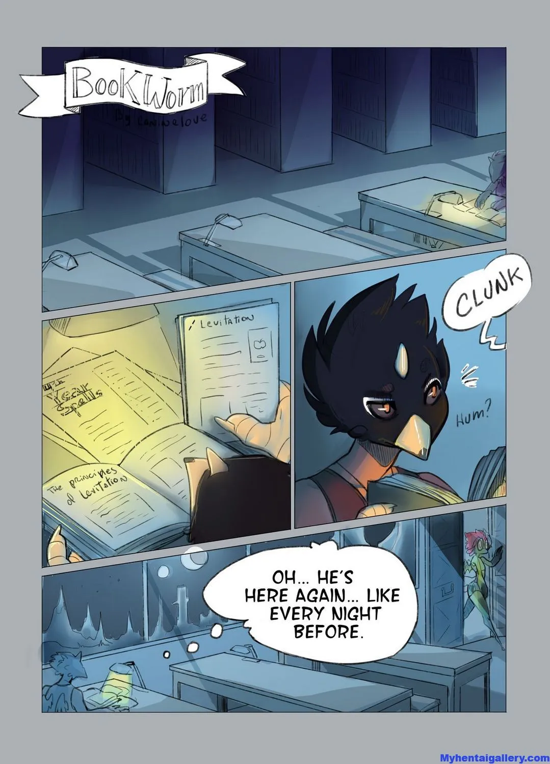 Bookworm porno comics