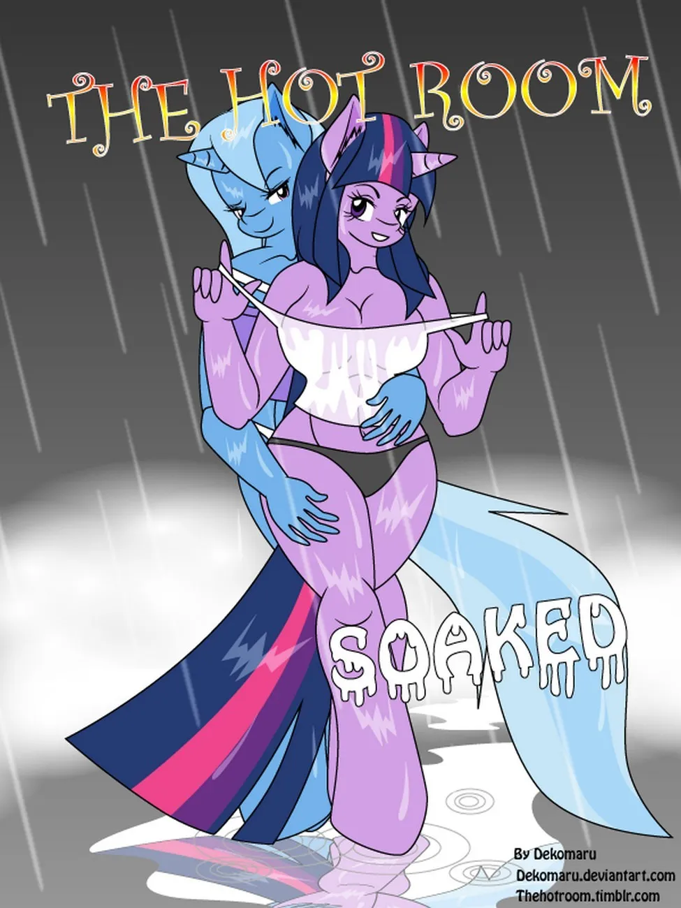 The Hot Room 1 - Soaked porno comics
