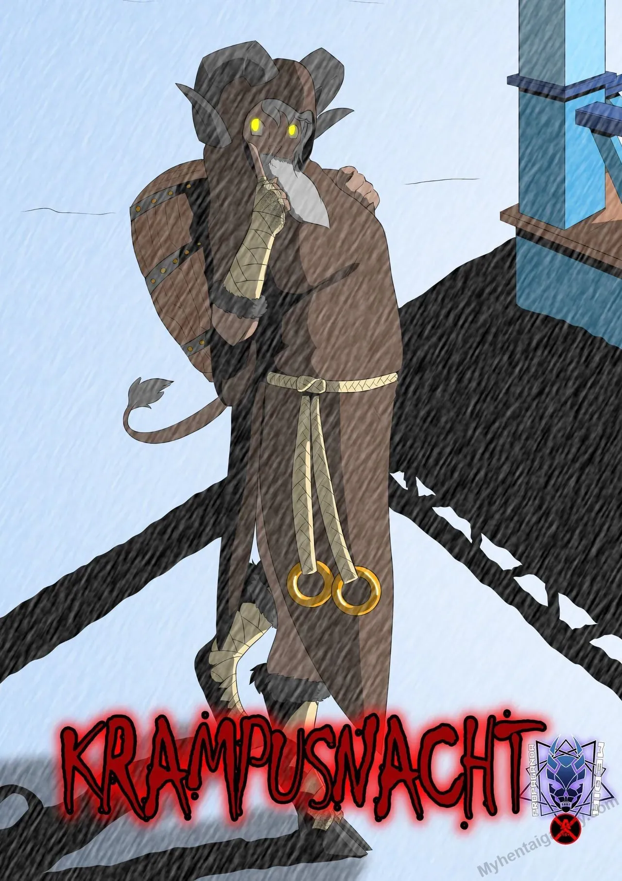 Krampusnacht porno comics Cover