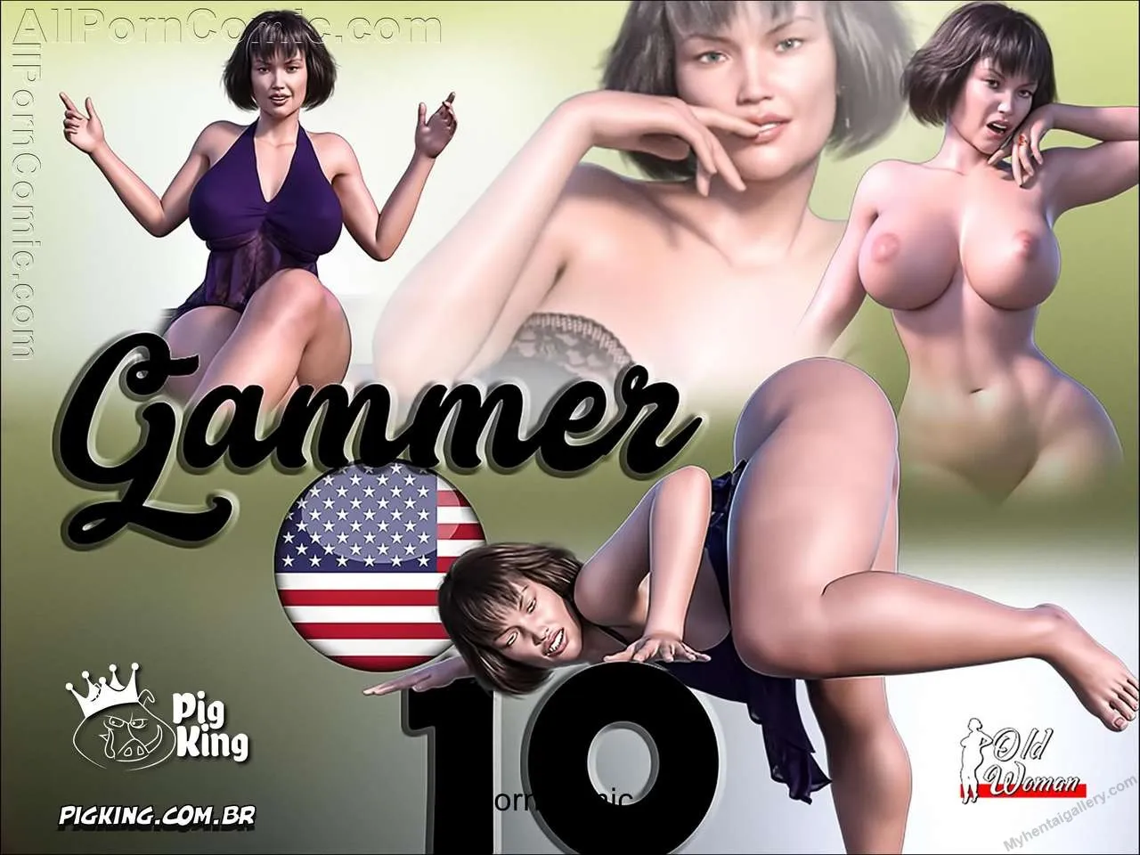 Gammer 10 porno comics Cover