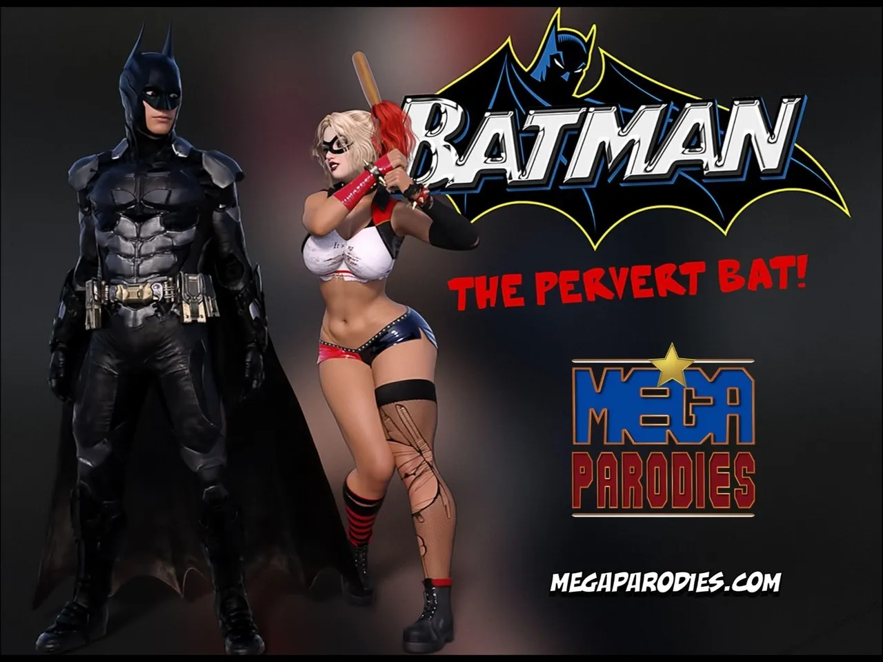 Batman - The Pervert Bat! porno comics Cover
