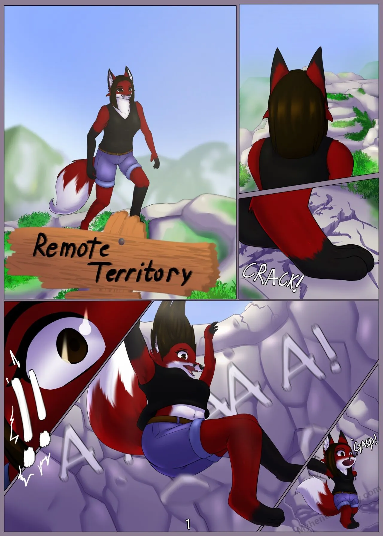 Remote Territory porno comics