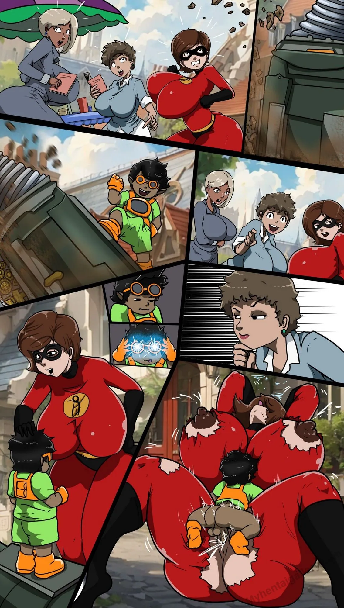 The New Underminer porno comics Cover