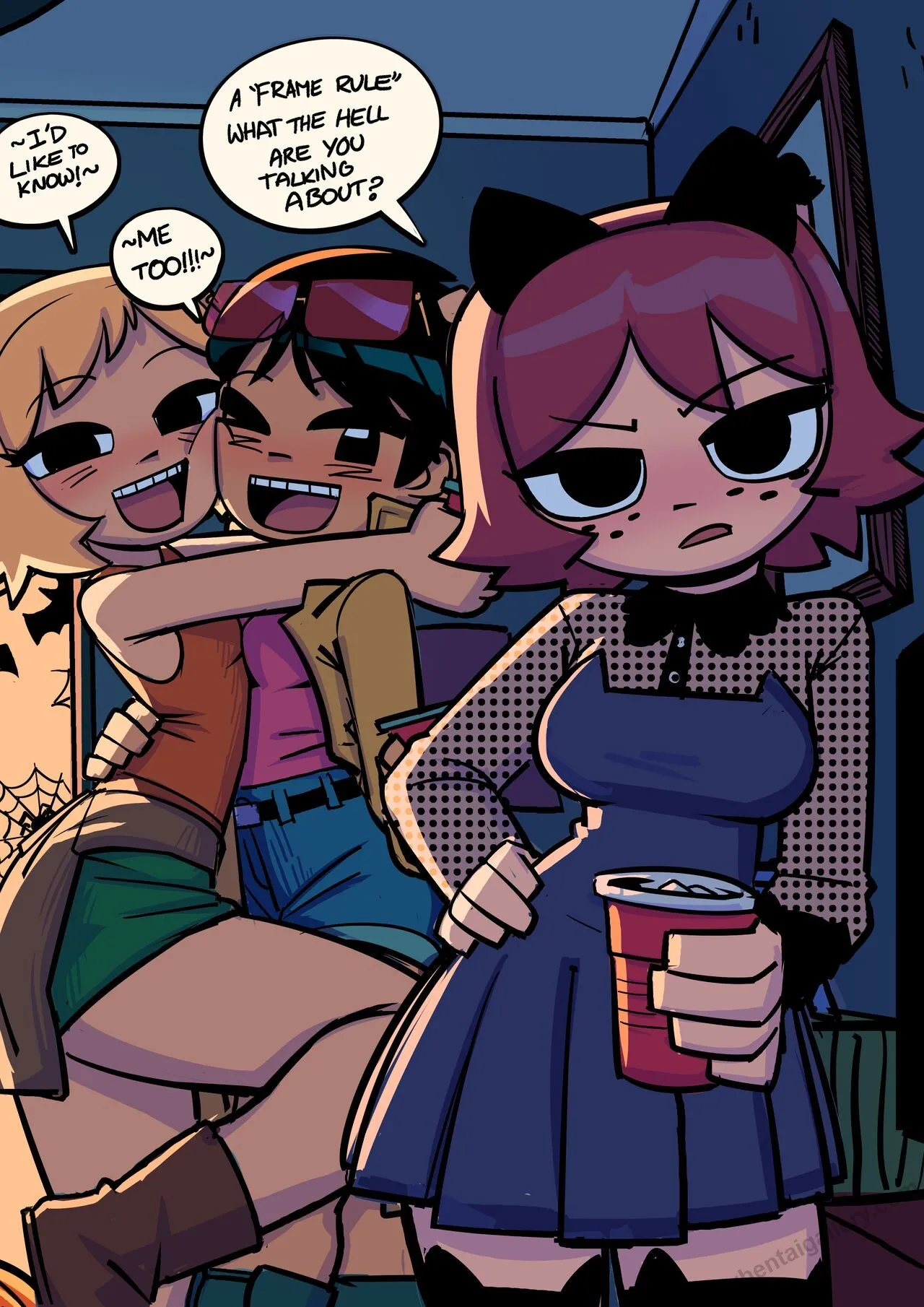 The Frame Rule porno comics