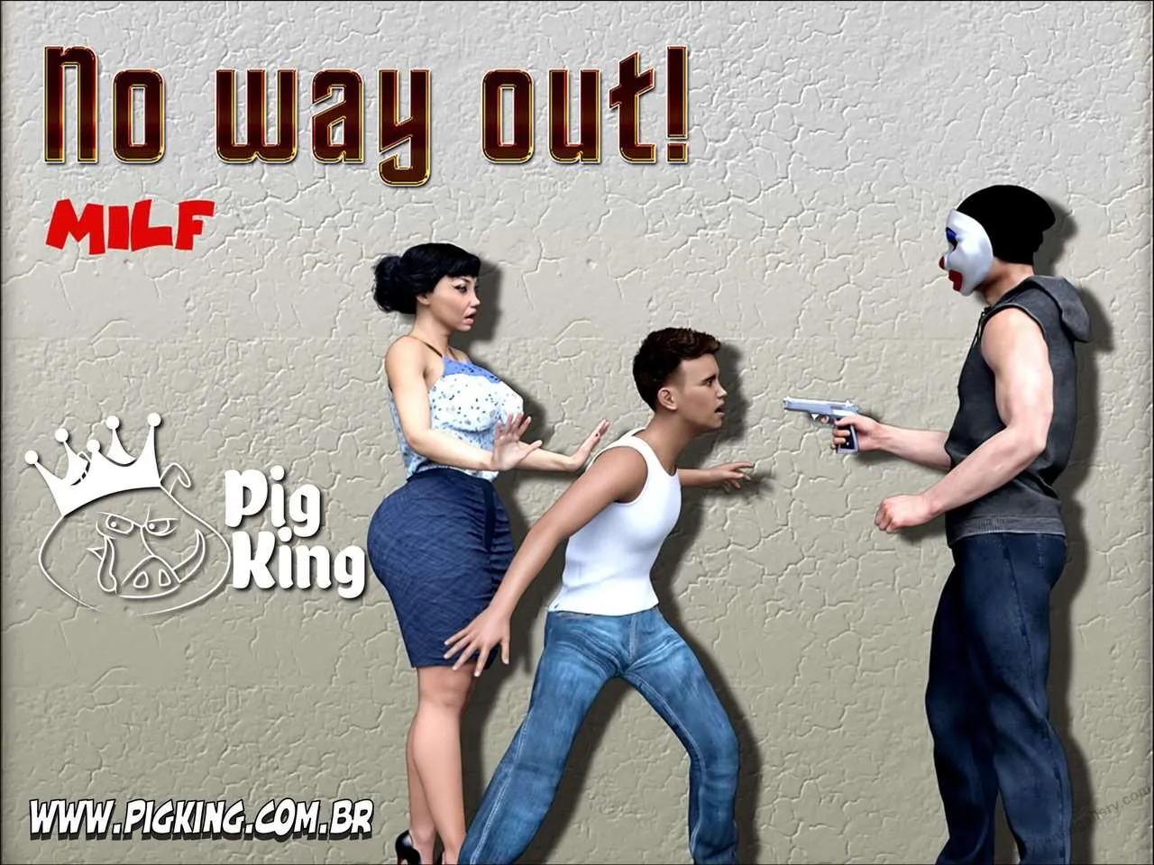 No Way Out! 1 porno comics Cover