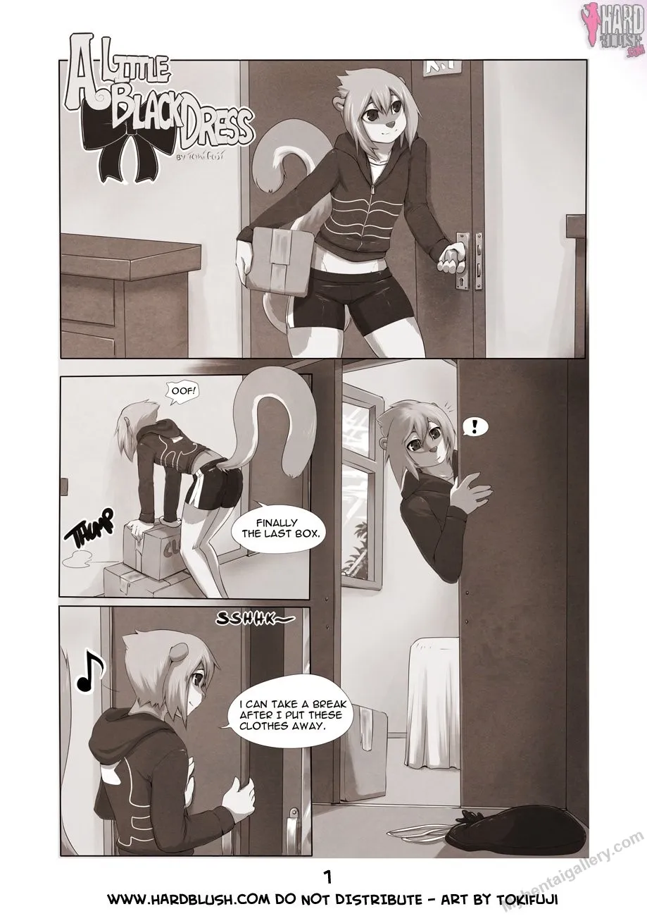 A Little Black Dress porno comics
