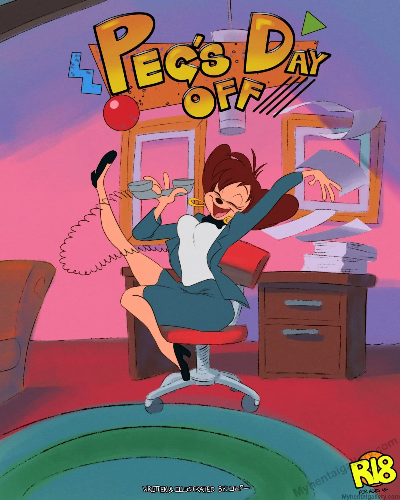 Peg's Day Off porno comics Cover