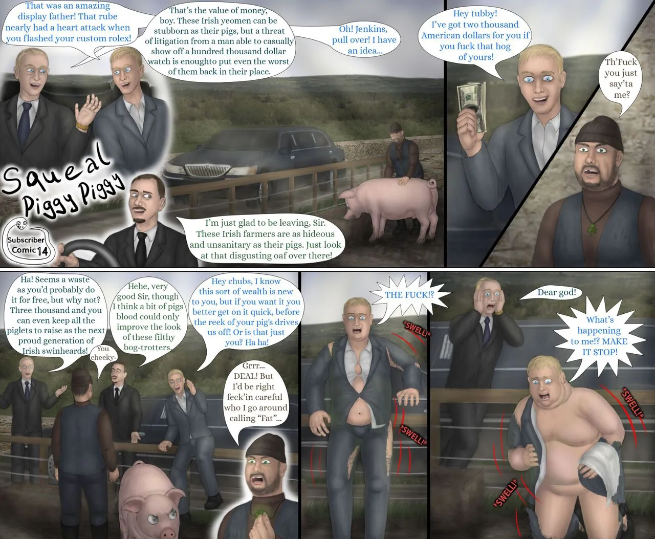 Squeal Piggy Piggy porno comics