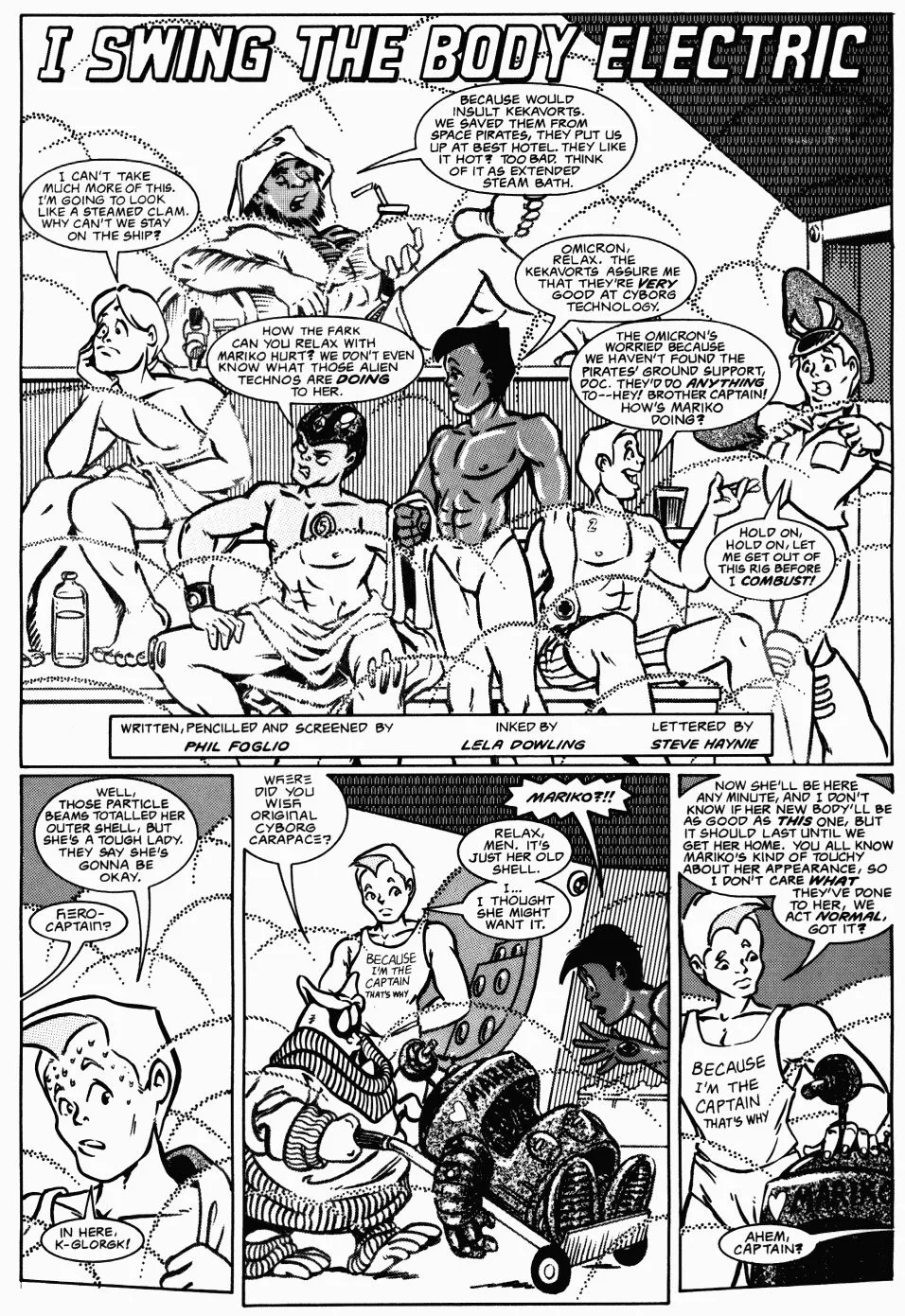 I Swing The Body Electric porno comics Cover