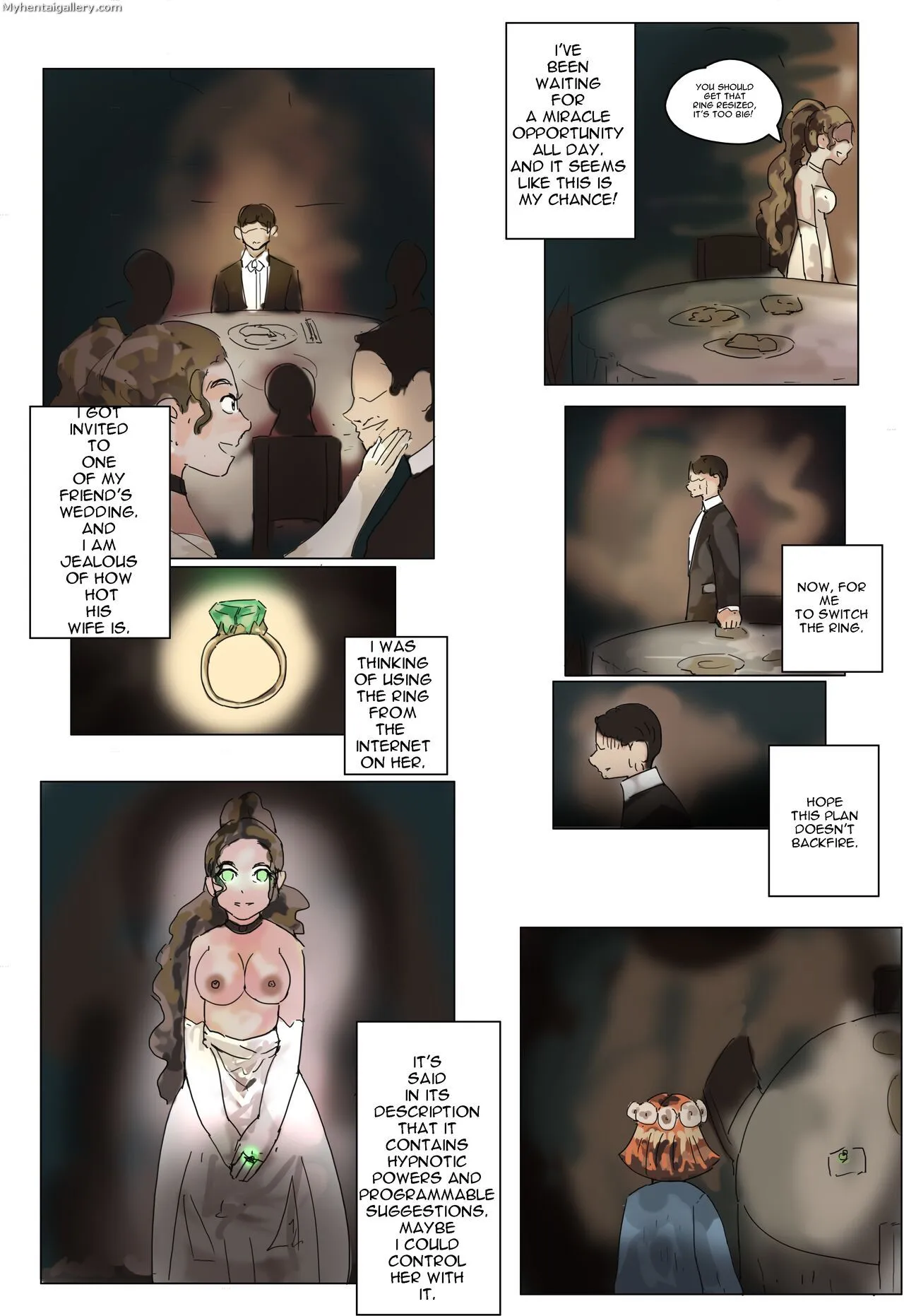 Wedding Hypno Ring porno comics