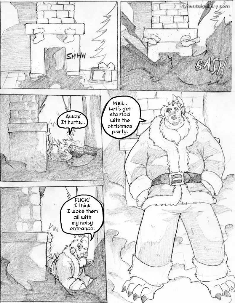 Kuma Senshi No Bokki - Christmas Special 2003 porno comics Cover