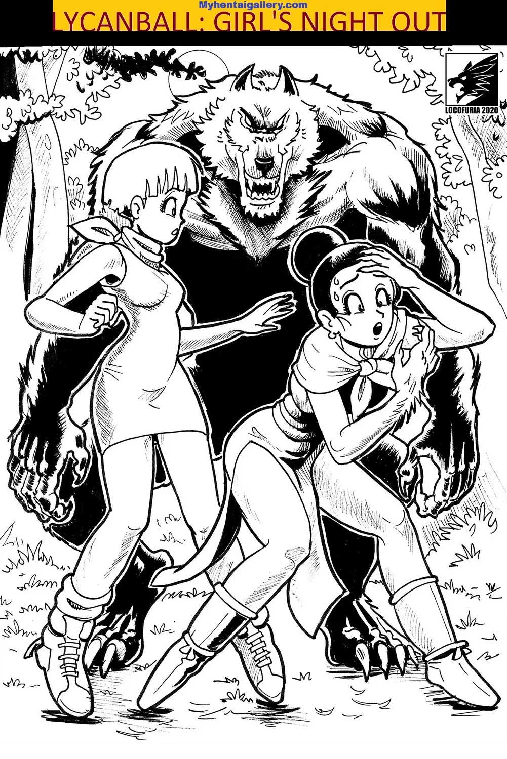 Lycanball - Girl's Night Out porno comics