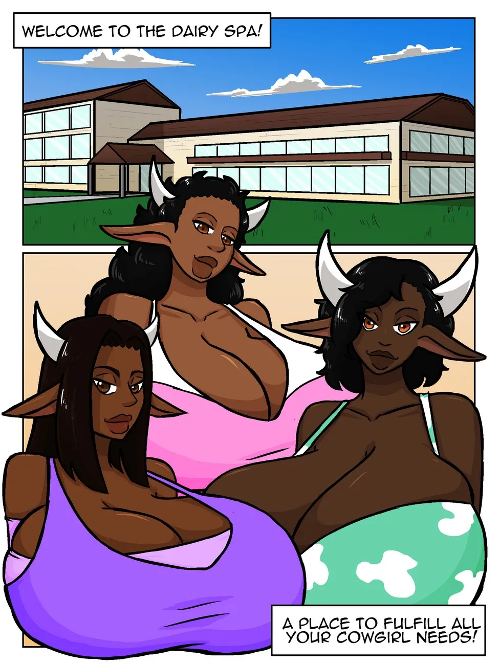 Dairy Spa porno comics