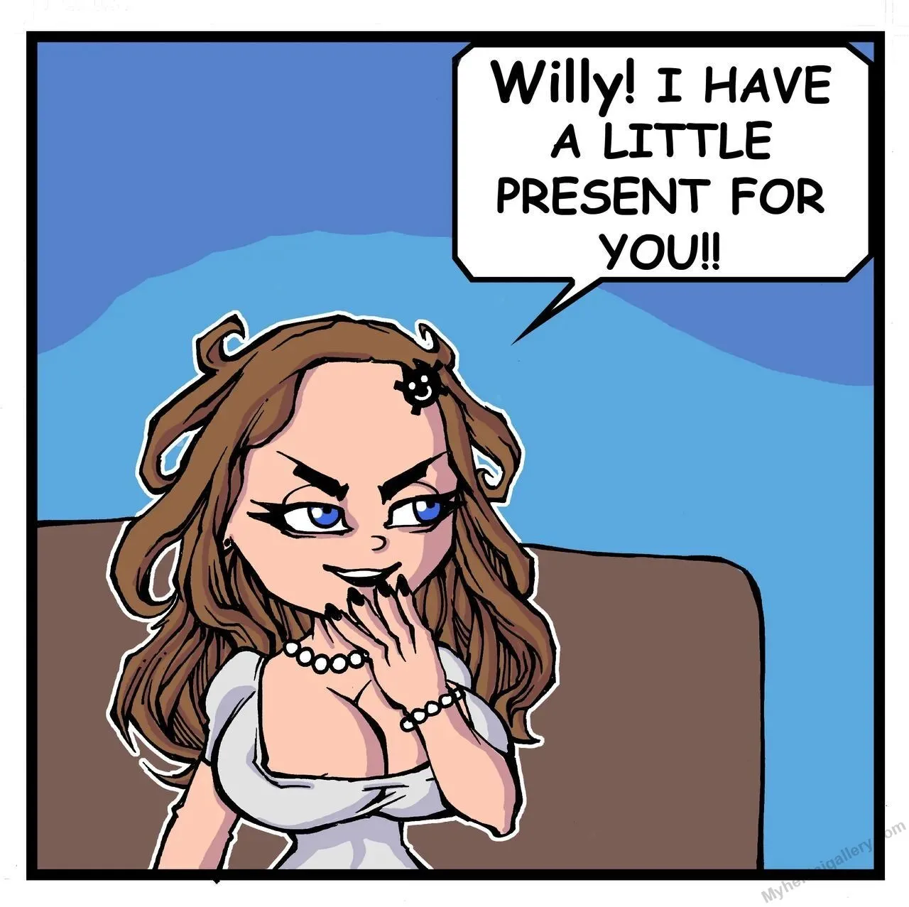 Robin Rose 1 - The Gift porno comics Cover