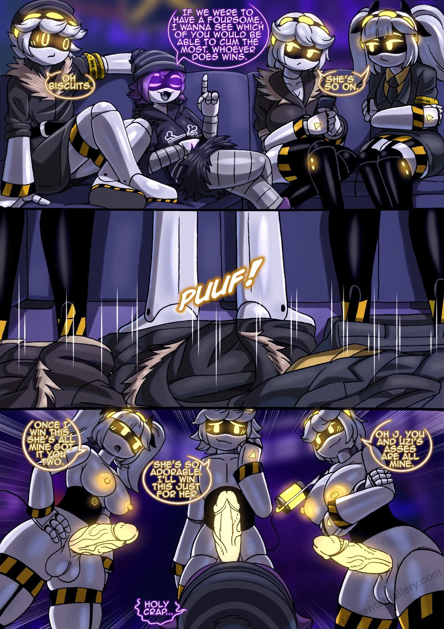 Uzi's Game porno comics