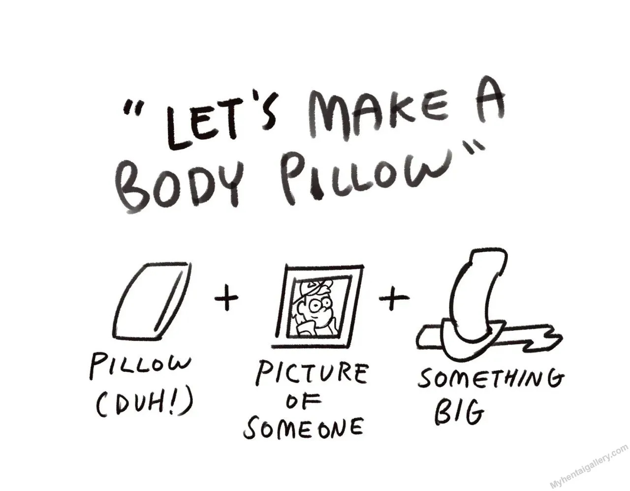 Let's Make A Body Pillow porno comics Cover