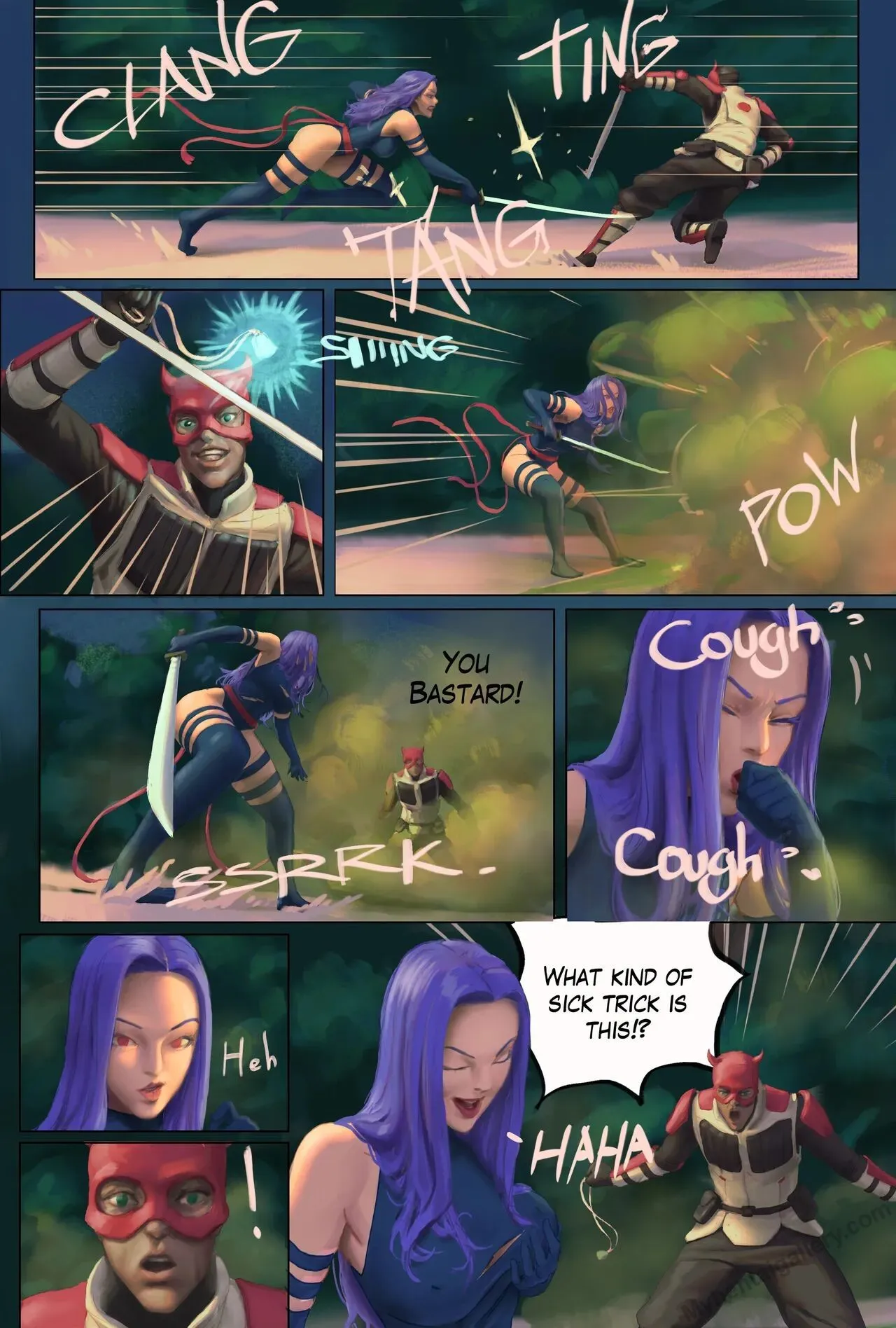 Psy-Locked! porno comics
