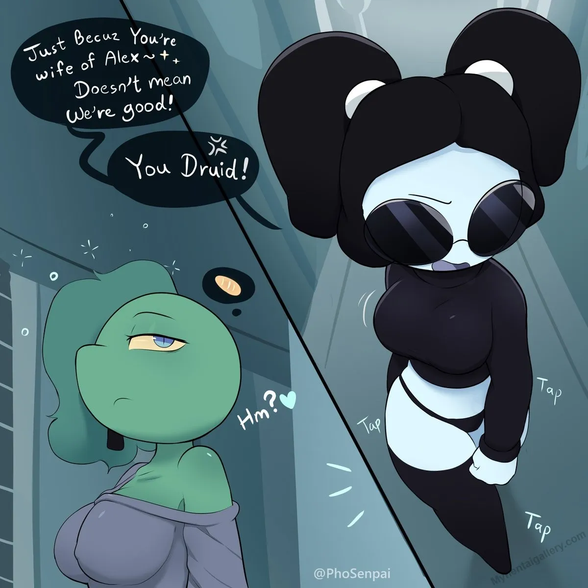 Taming A Brat porno comics
