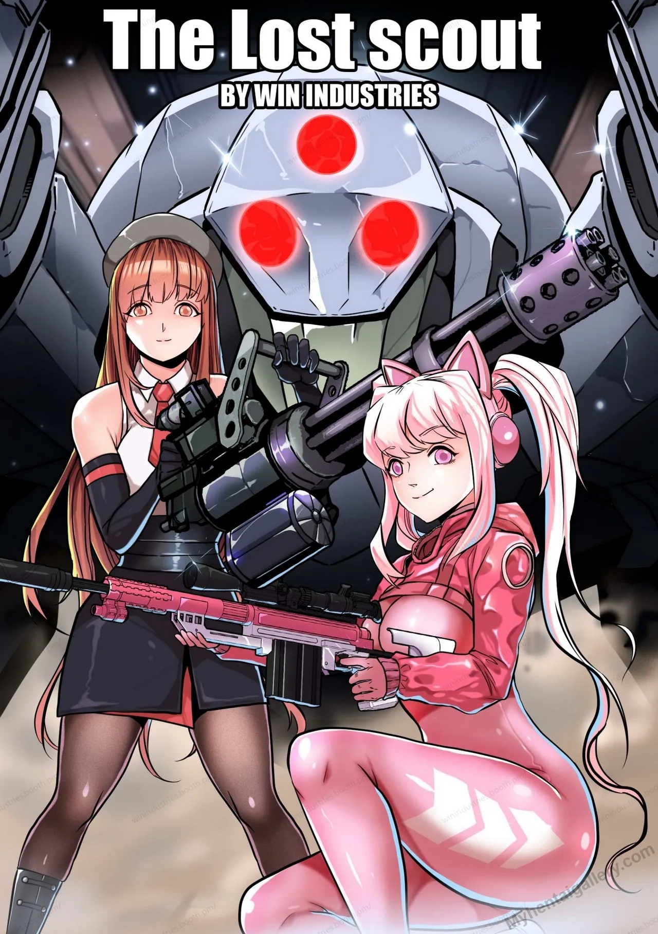 The Lost Scout porno comics Cover