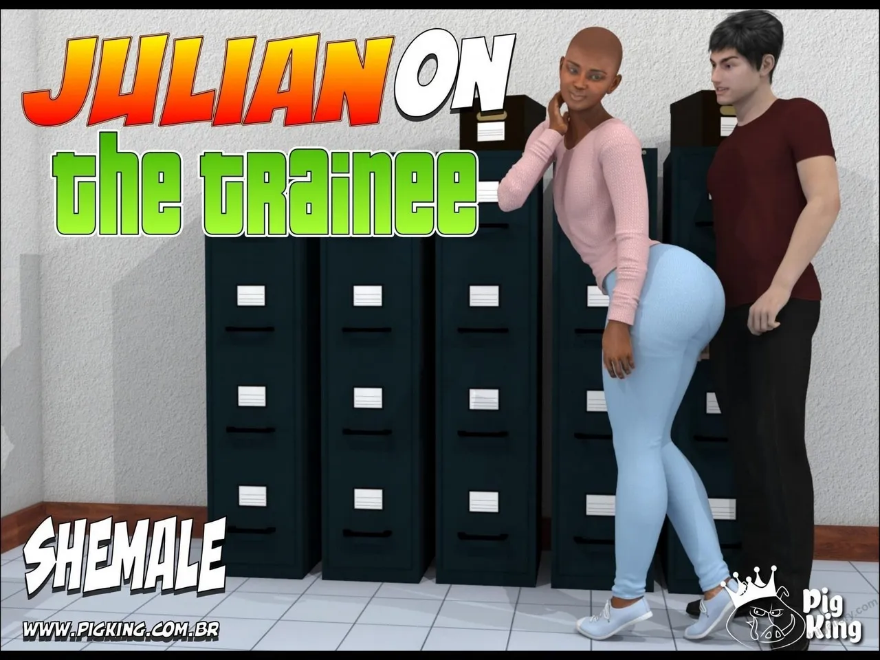 Julian - The Trainee porno comics Cover