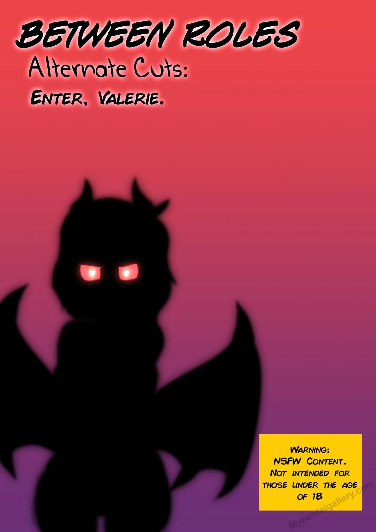 Between Roles - Alternate Cuts - Enter, Valerie porno comics Cover