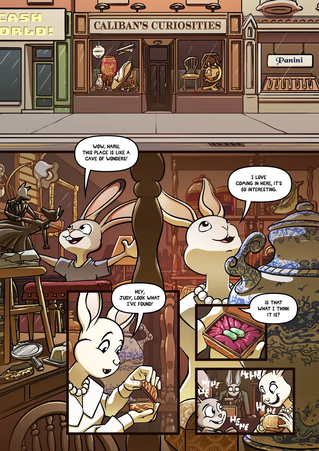 Haru And Judy's Pill Adventure porno comics Cover