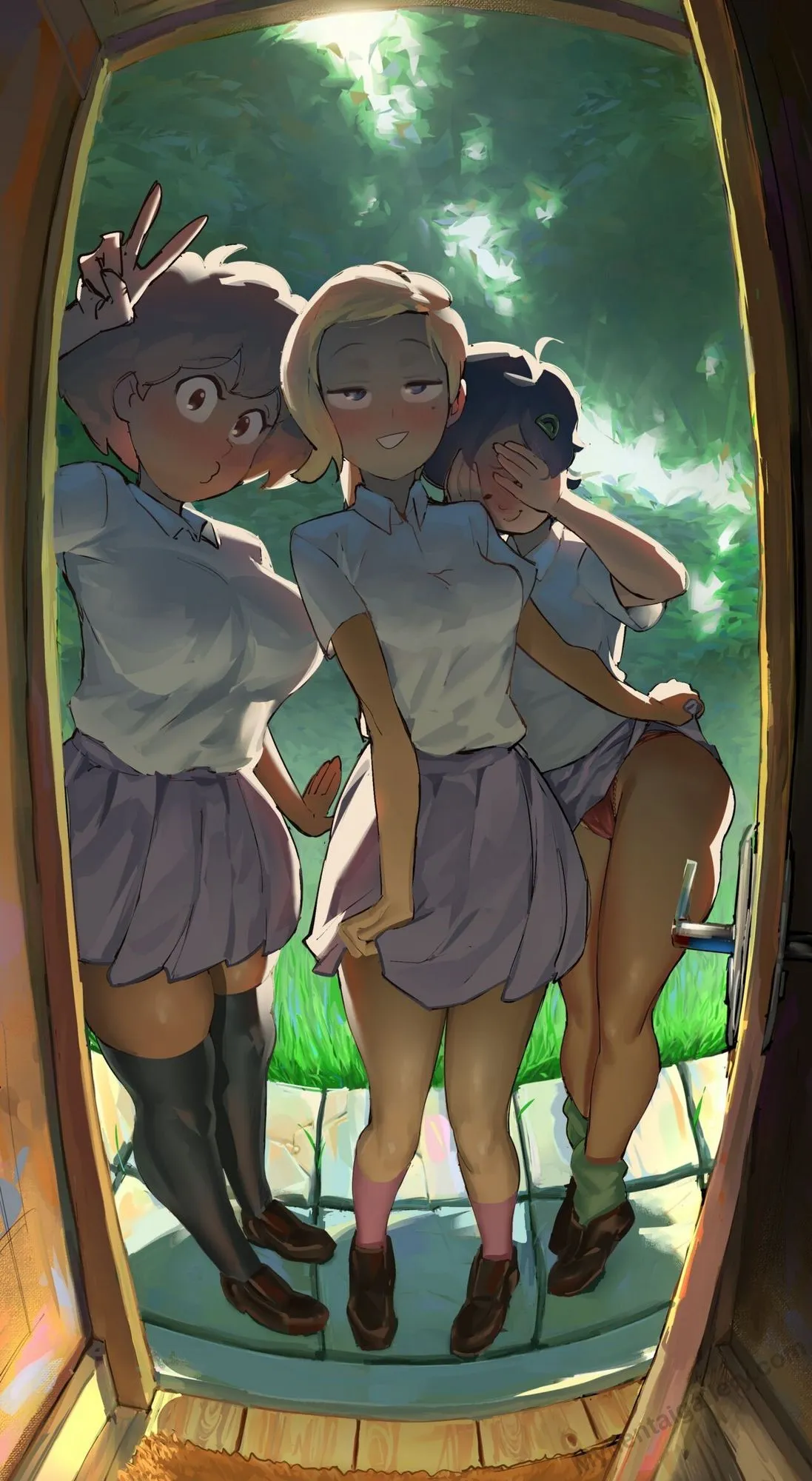 Calamity Trio porno comics