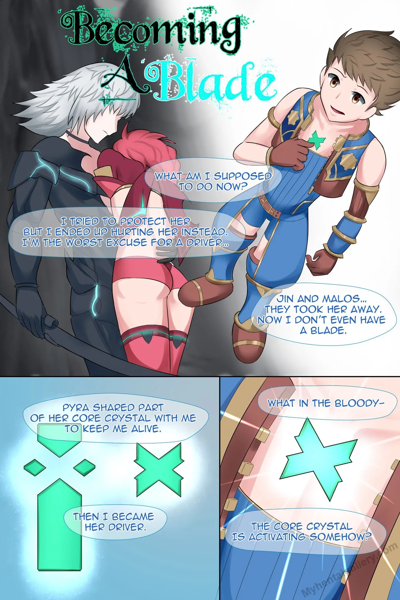Becoming A Blade - Rex porno comics