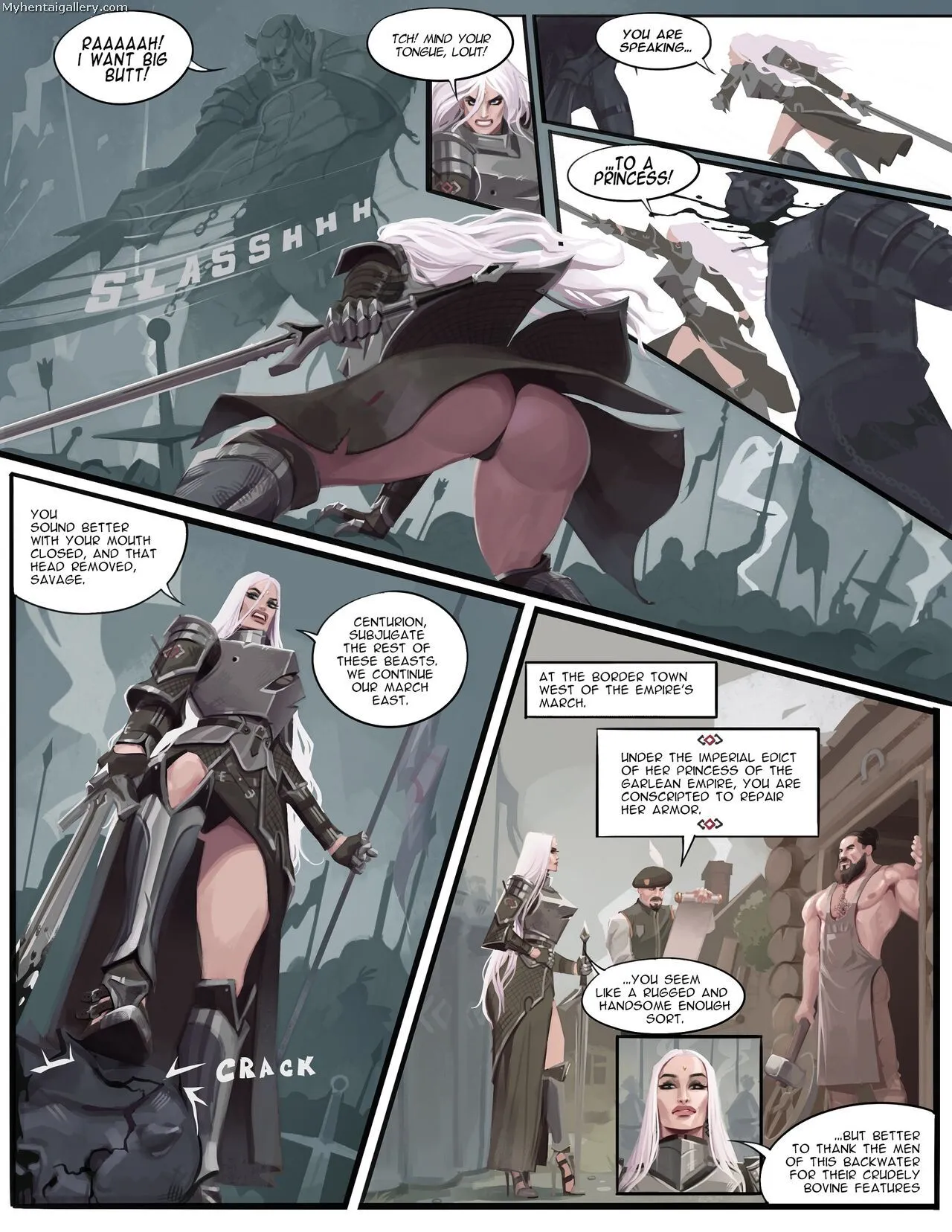 The Price Of Fine Armor porno comics