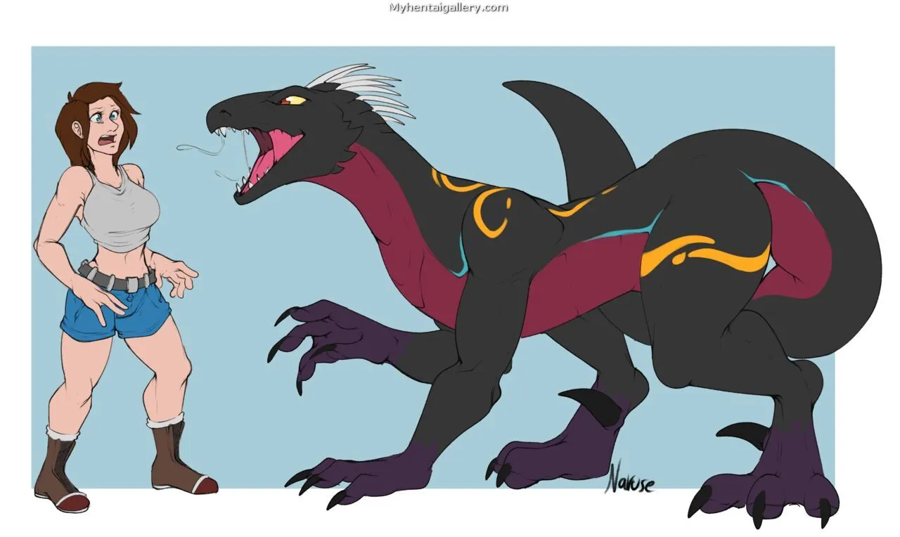 Indoraptor Training porno comics