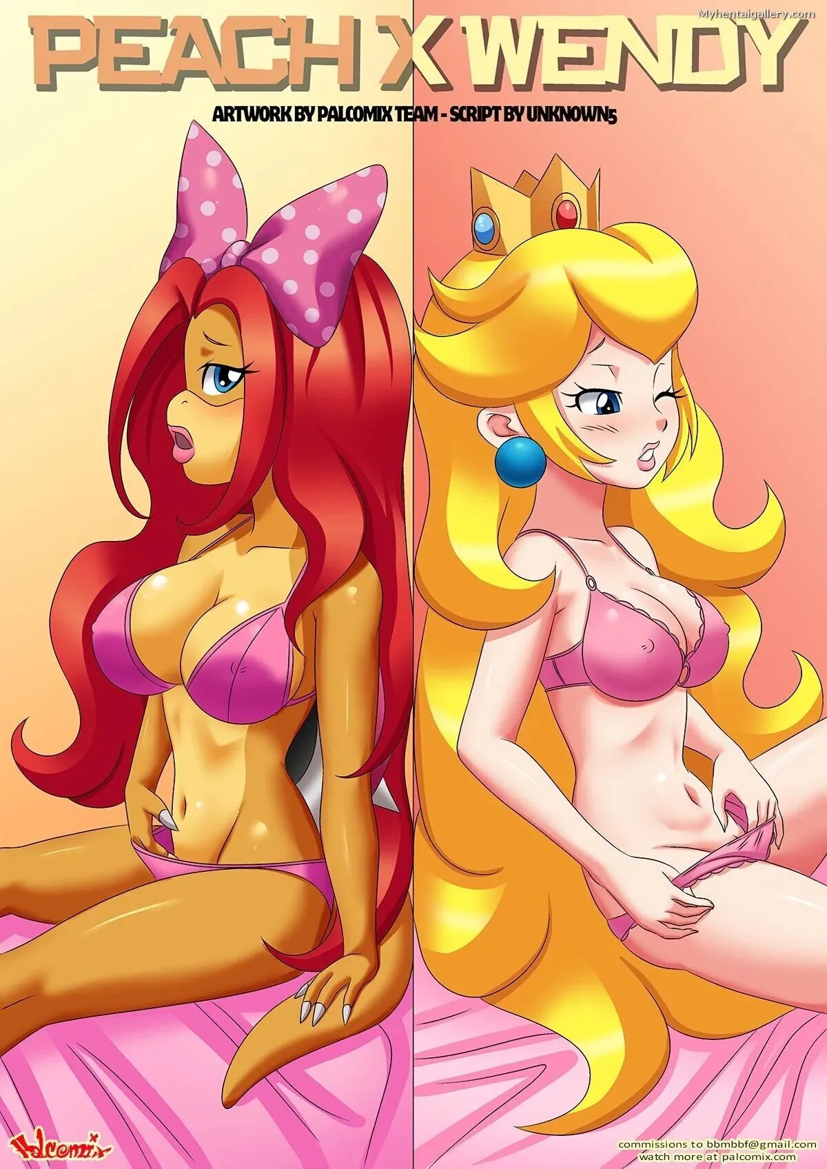 Peach x Wendy 1 porno comics Cover