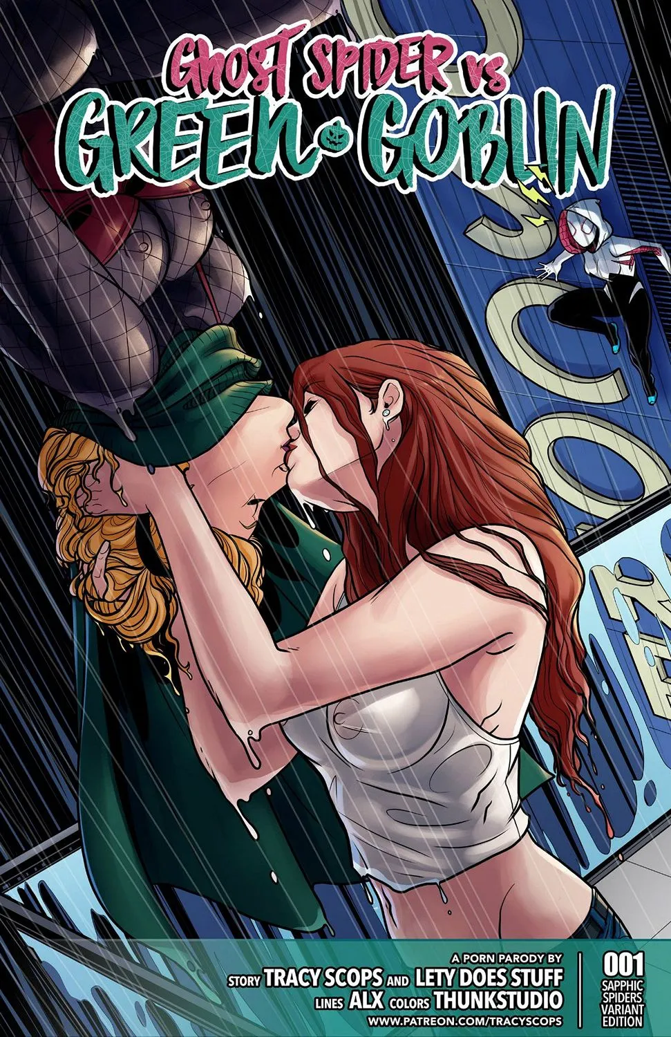 Ghost Spider Vs Green Goblin porno comics