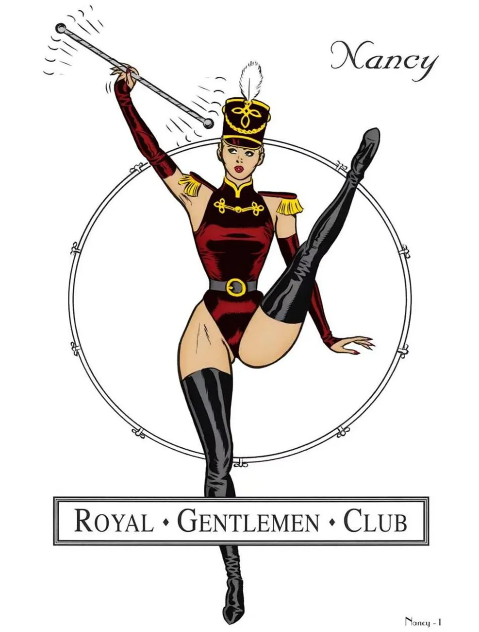 Royal Gentlemen Club - Nancy porno comics