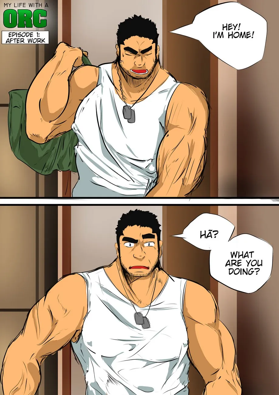My Life With A Orc 1 - After Work porno comics