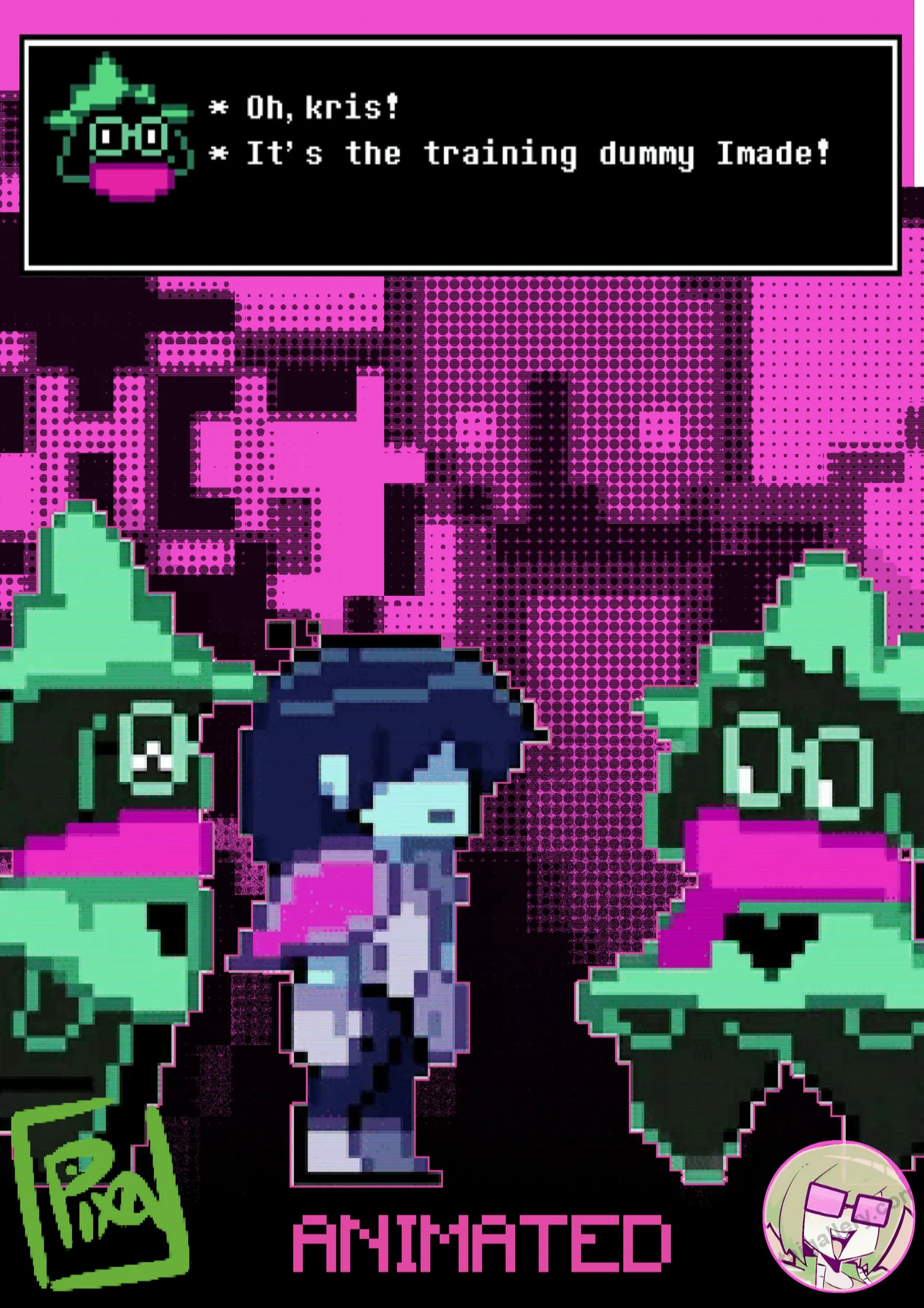 Training Dummy Ralsei porno comics Cover