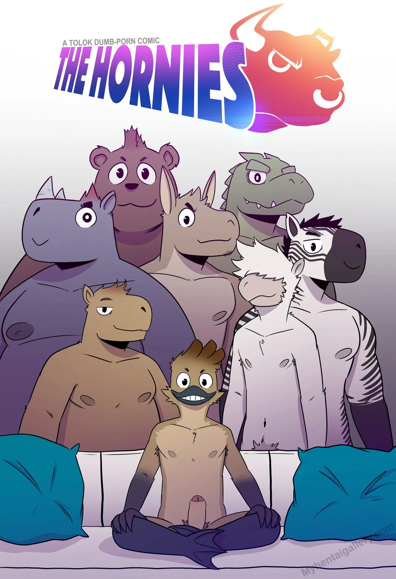 The Hornies 1 - 2 Guys 1 Duck porno comics