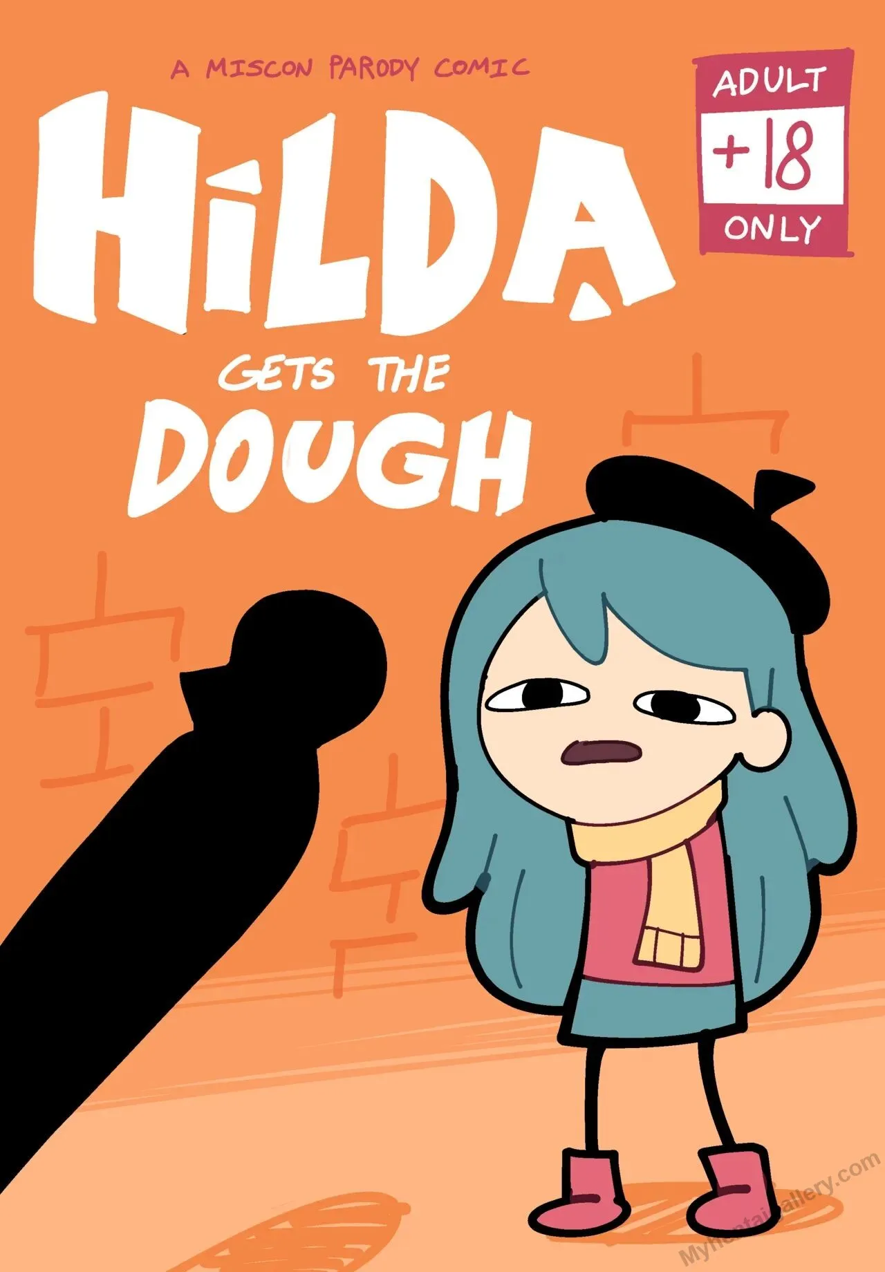 Hilda Gets The Dough porno comics Cover