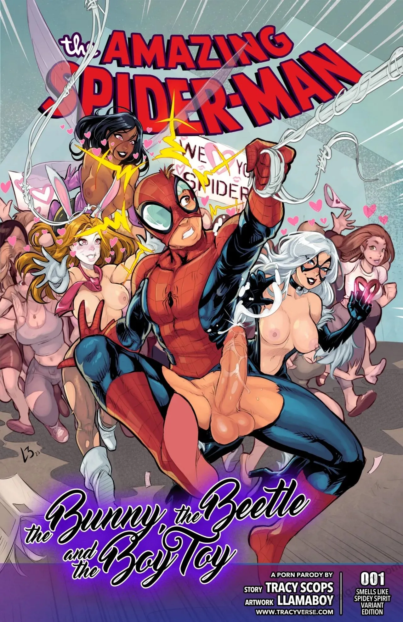 The Bunny, The Beetle And The Boy Toy porno comics Cover